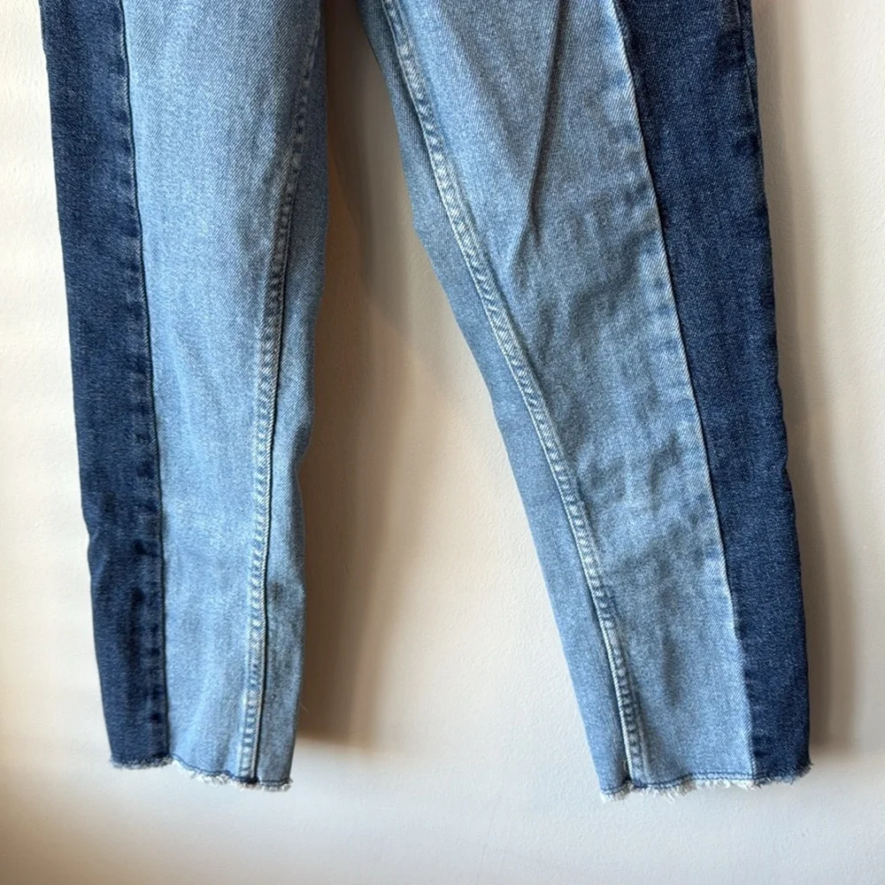 Justice Two-Tone Y2K Girls Blue Jeans‎